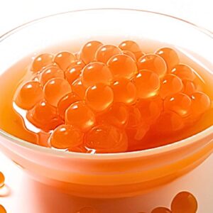 Mango popping boba (3.2Kg x 4 Jars) - Image 1