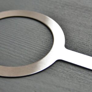 Calibre stainless steel baking ring with handle - Image 2