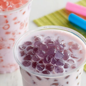 Taro Crystal Boba (2kg x 6 Bags) - Image 2