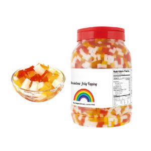 Jelly Rainbow (Nata de coco) (3.8Kg x 4 Jars) - Image 1