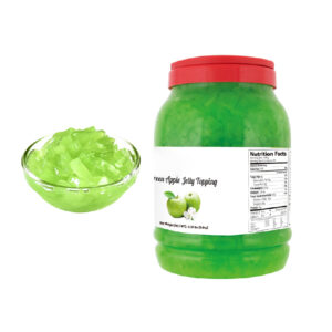 Jelly Green Apple (Nata de coco) (3.8Kg x 4 Jars) - Image 1