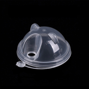 PP lid Cute Bear design 90mm - Image 1